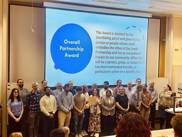 Resounding success for the School of Civil Engineering at the 2025 Partnership Awards