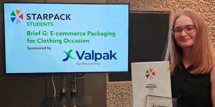 Innovative packaging design earns Leeds student major national recognition