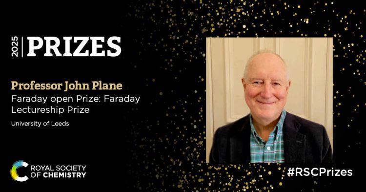 Leeds professor wins prestigious chemistry prize for cosmic dust research