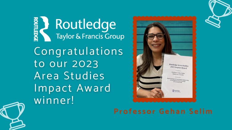 Leeds architect wins the 2023 Routledge Area Studies Impact Award