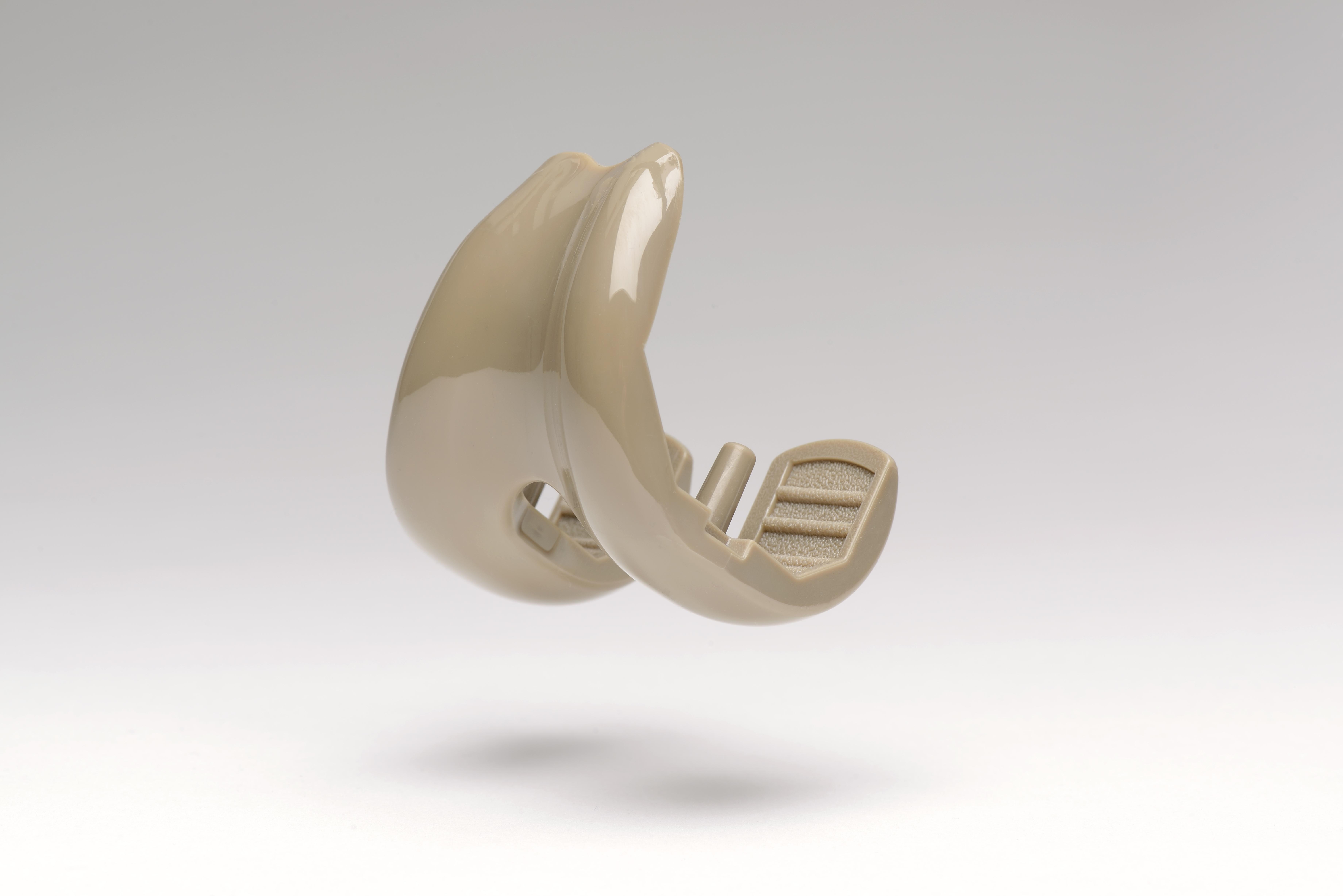 A visualisation of a polymer knee joint.
