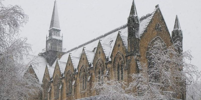 Leeds in the snow