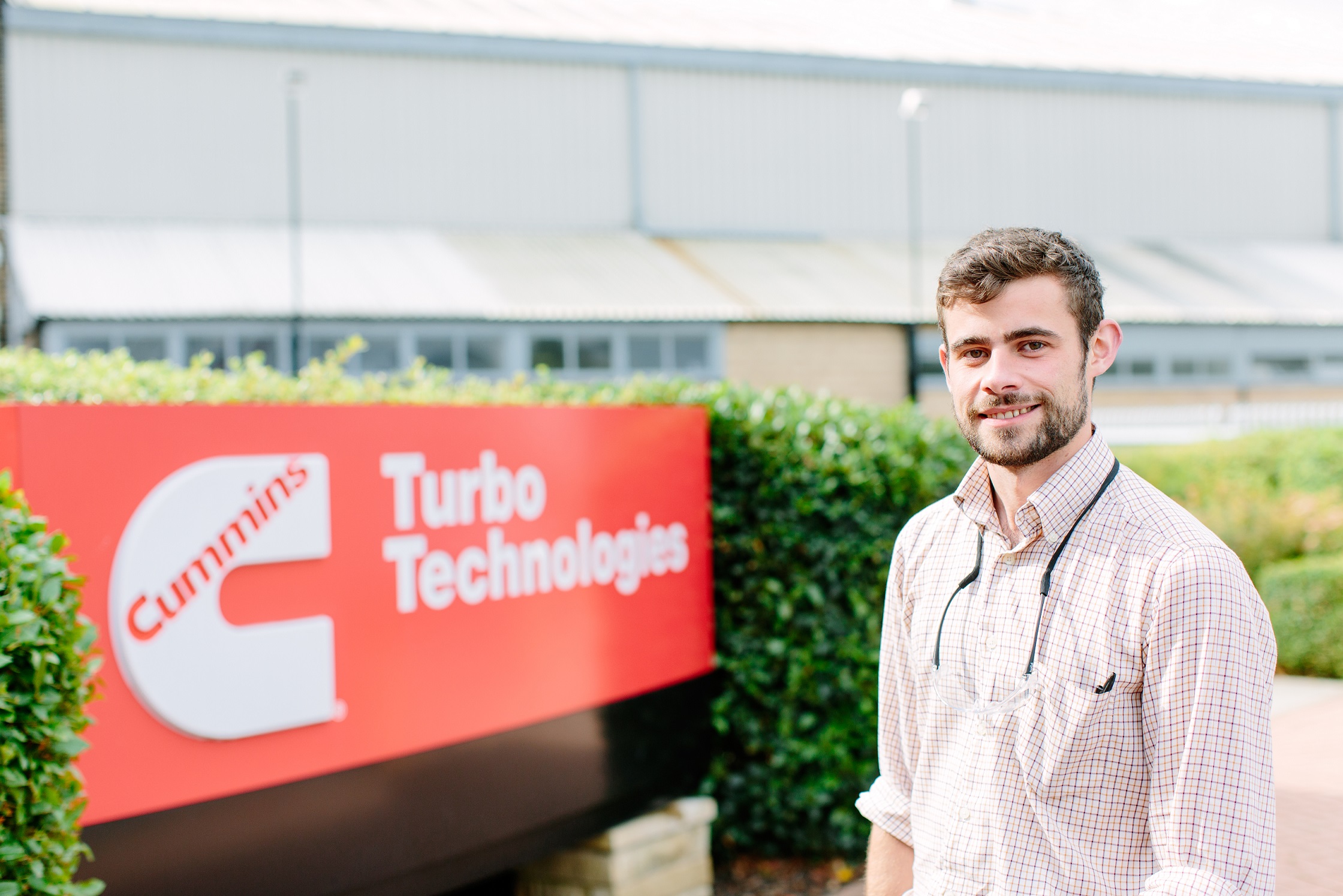 Mike Scott on his industrial placement at Turbo Technologies.