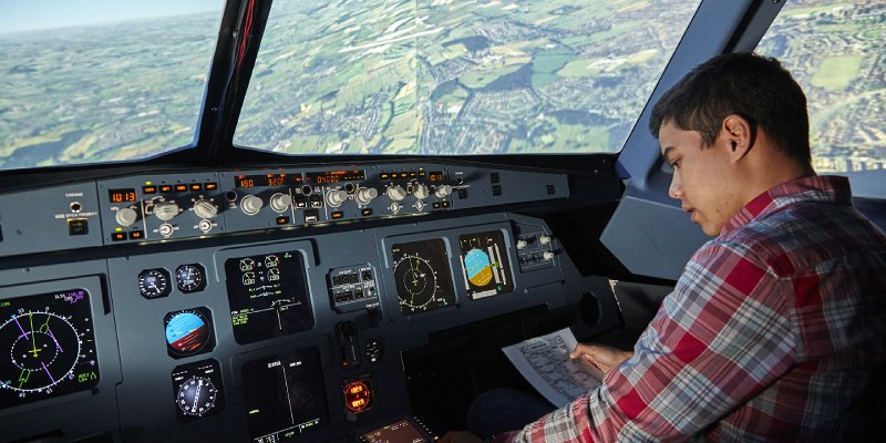 A320 flight simulator