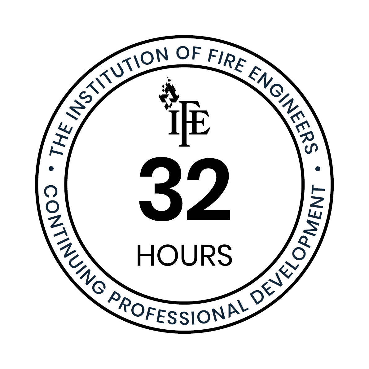 IFE validation logo for 32 hours CPD