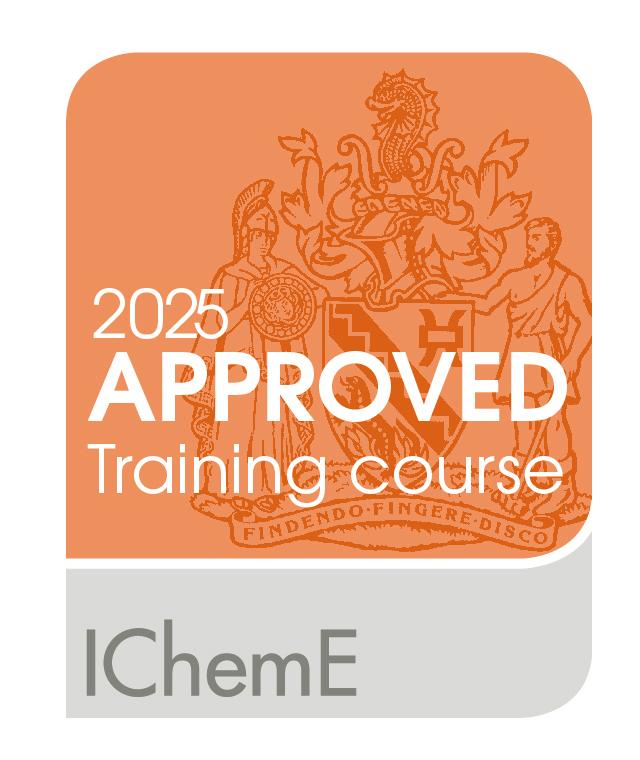 IChemE Approved training course logo 2025