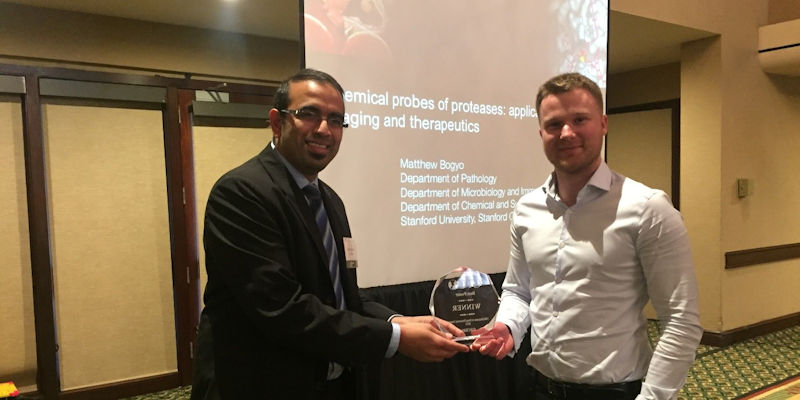 Chemistry student awarded first prize at the 13th Annual Enzymes in Drug Discovery Summit