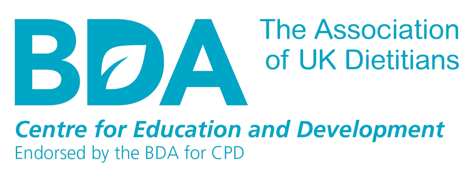 The logo for the British Dietetic Association