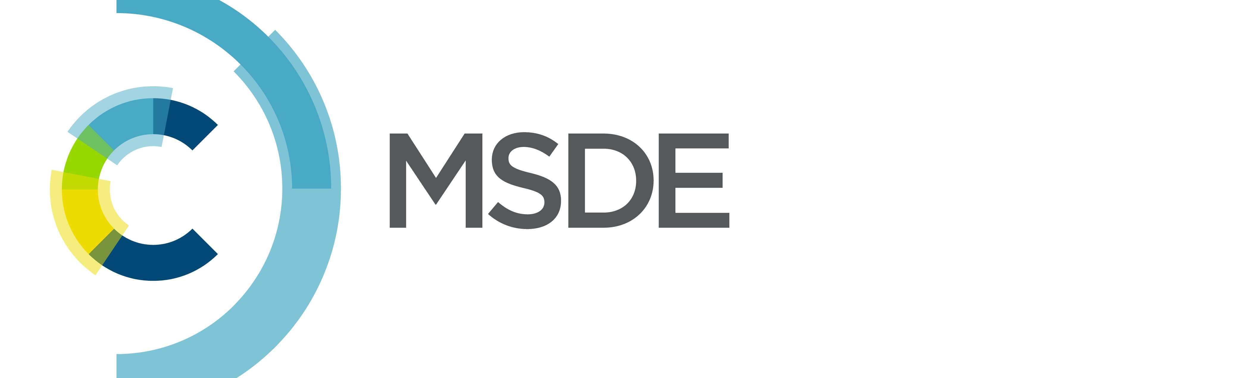 MSDE Journal Logo