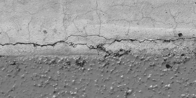 image showing multi-scale cracking in concrete