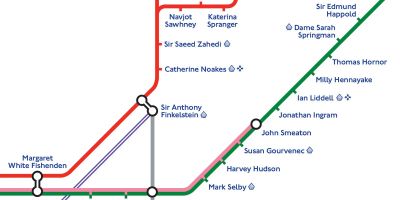 Catherine Noakes on the Engineering Icons Tube Map, presented in the style of the London Underground map.