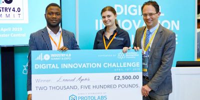 Emmanuel Ayodele has been rewarded for his innovation is design