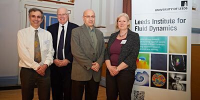 Directors of the Leeds Institute for Fluid Dynamics at launch