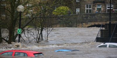 Flooding in Bradford, UK
