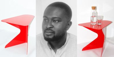 Nifemi Marcus-Bello creator of the JM Stool