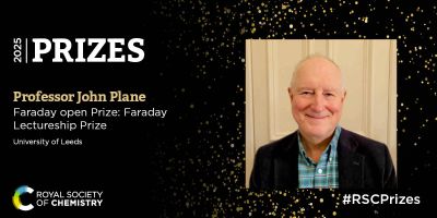 Leeds professor wins prestigious chemistry prize for cosmic dust research