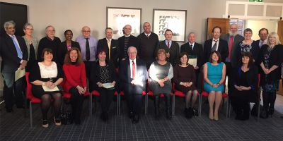 Recipients of the long service awards 2017