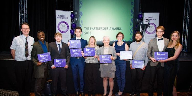 Engineering staff and students celebrated at partnership awards