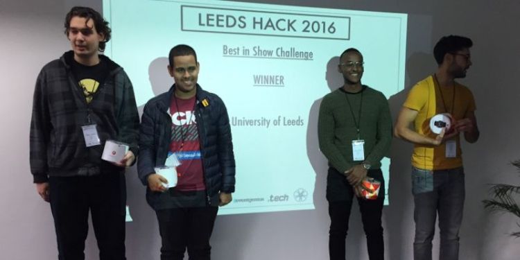 Computing students win Hackathon challenge