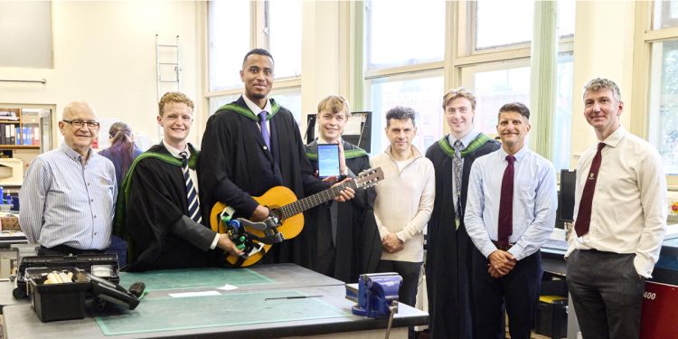 MP praises life-changing impact of Mechanical Engineering students' charity projects
