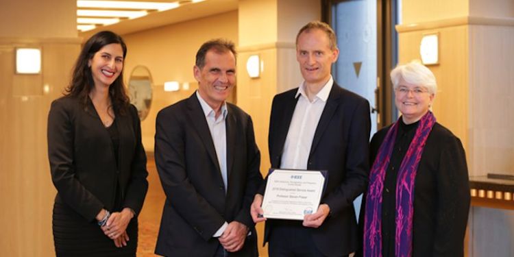 Leeds professor wins Distinguished Service Award for increasing impact of prestigious electronics journal