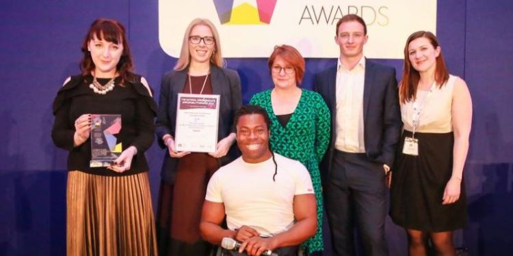Mathematics and Physical Sciences Employability Team winners of national award