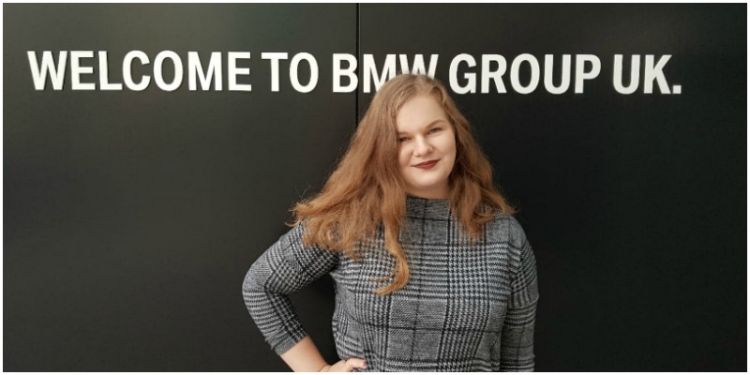 Paulina Pawlak Year in industry working at BMW