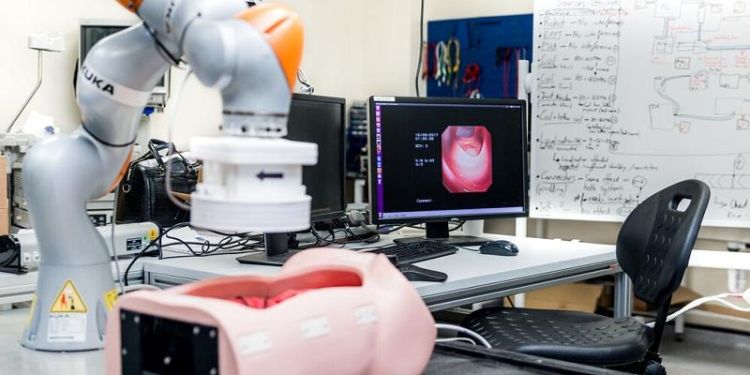 Using robotic assistance to make colonoscopy kinder and easier