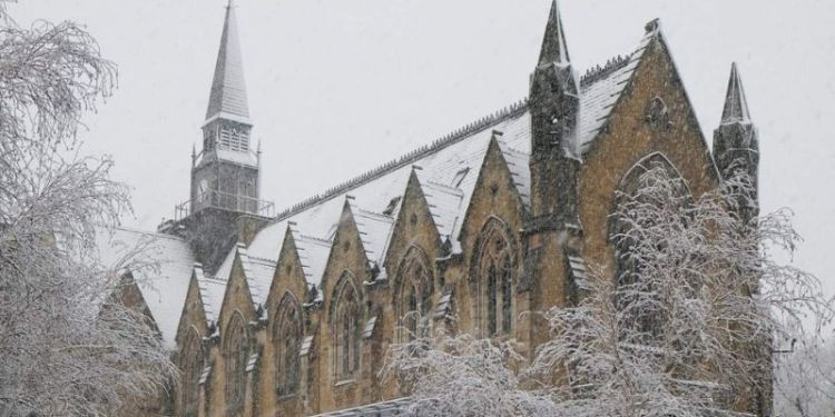 Leeds in the snow