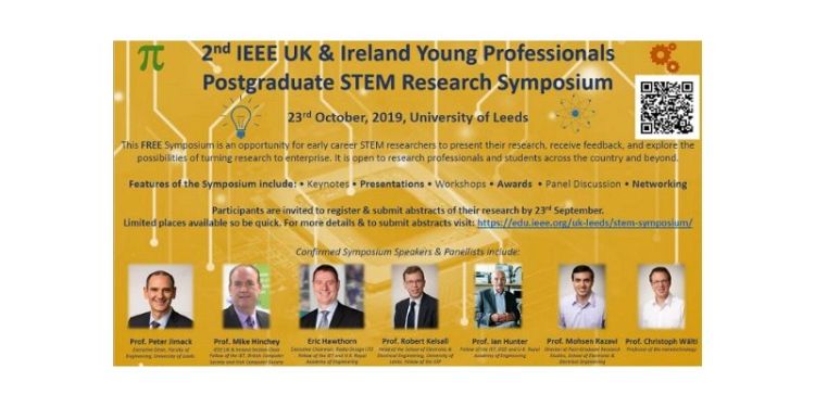 Poster for 2nd Postgraduate STEM Research Symposium