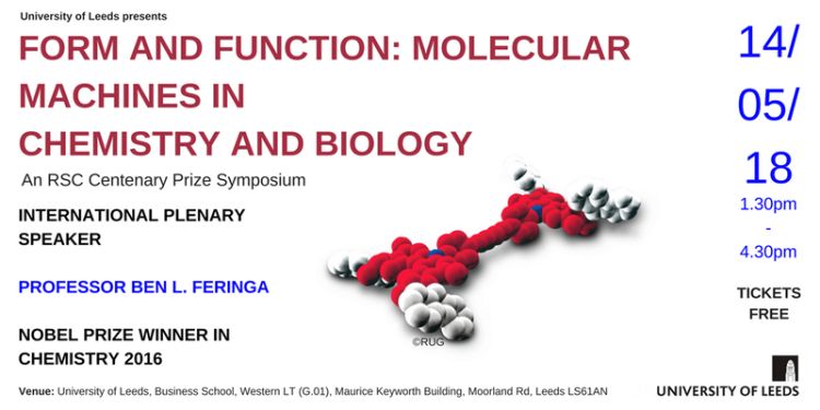 Information for the symposium Form and Function: Molecular Machines in Chemistry and Biology.