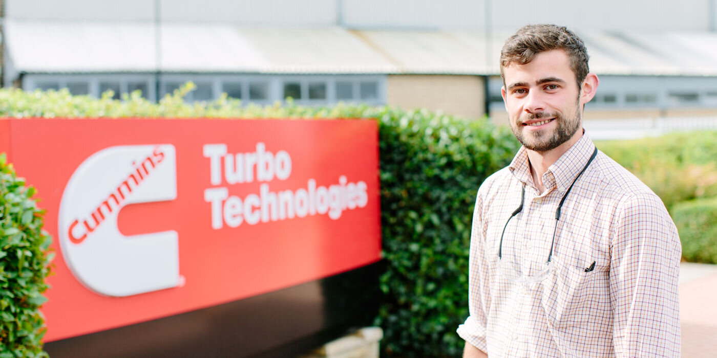 Micke Scott industrial placement year at Cummins Turbo Technologies
