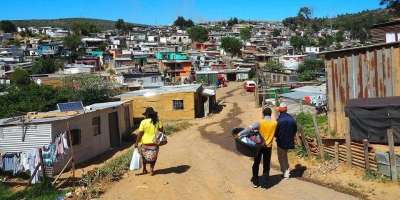 Informal settlement in South Africa
