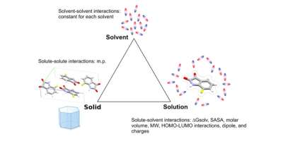 Solute-solvent interactions